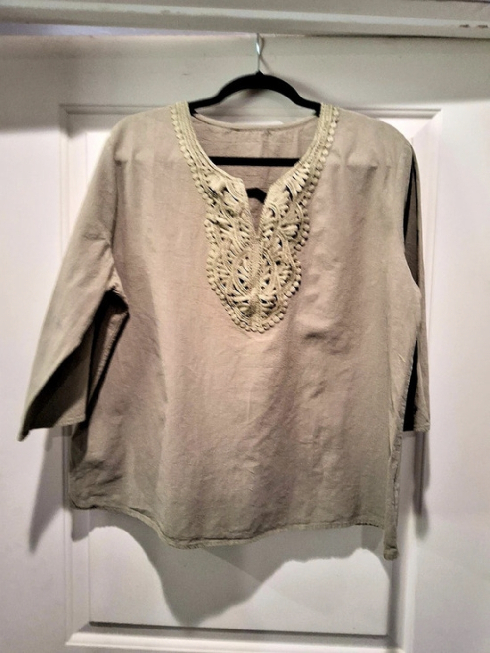 Lomon Tunic Olive Green Size XL